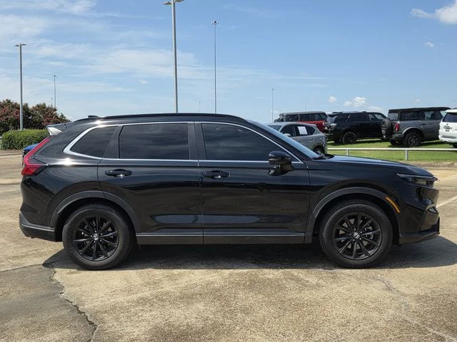 Used 2024 Crystal Black Pearl Honda Sport-L image 3