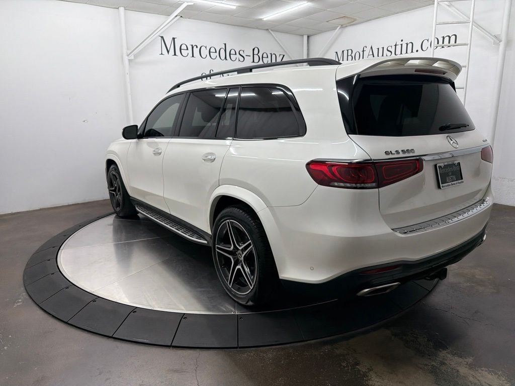 Used 2021 White Mercedes-Benz GLS 580 image 5