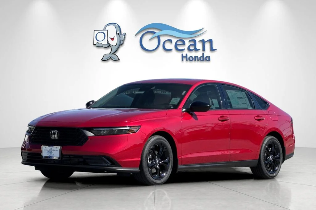 Used 2025 Radiant Red Metallic Honda SE image 3