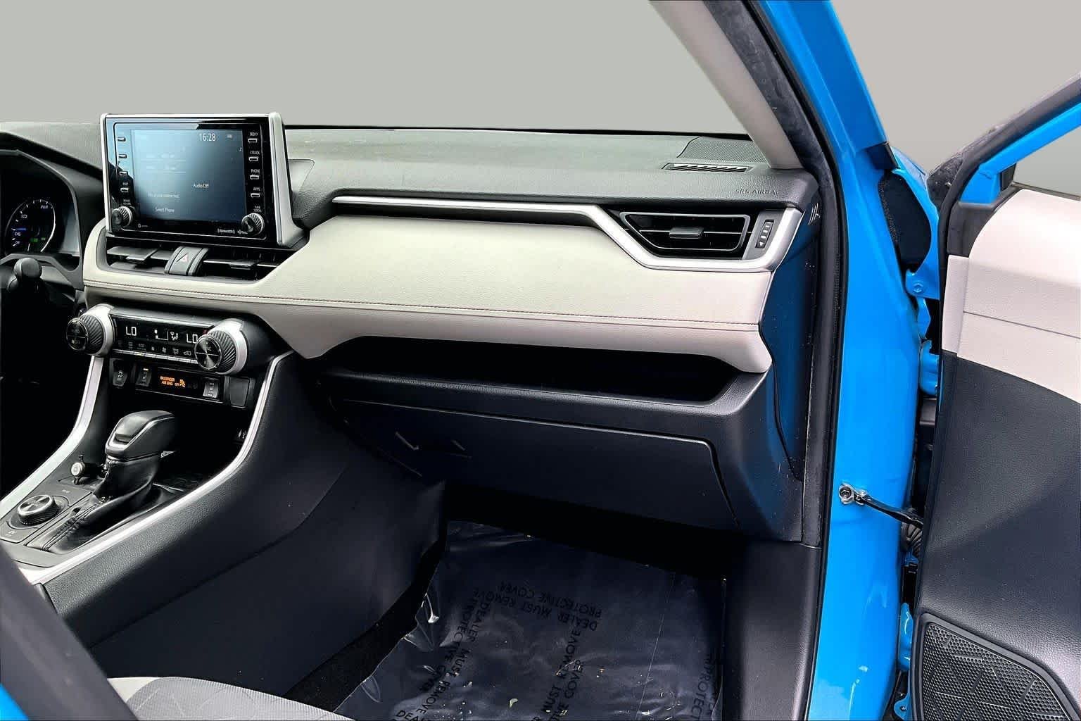 Used 2019 Blue Flame Toyota Hybrid XLE image 18