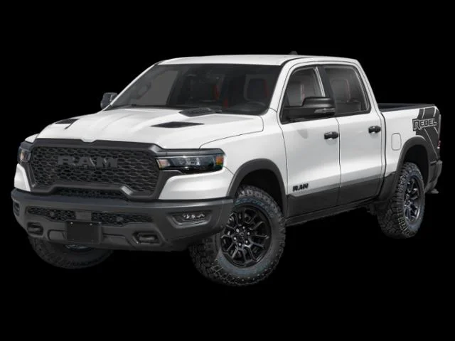 New 2027 Bright White Clear-Coat Exterior Paint RAM REBEL image 1