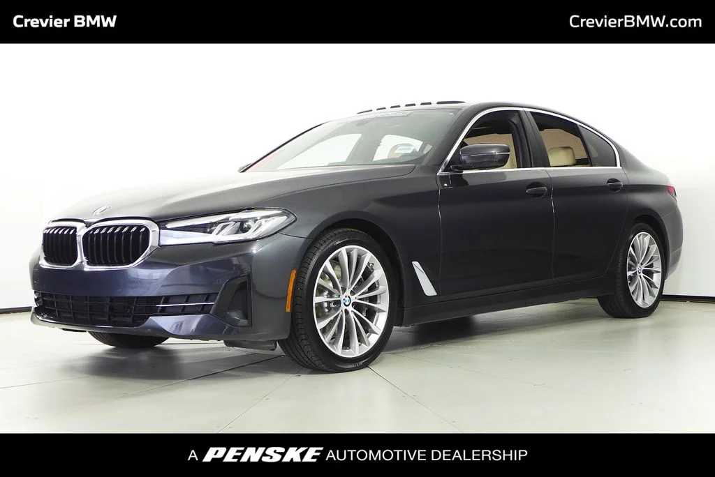 Used 2023 Gray BMW 530i image 1