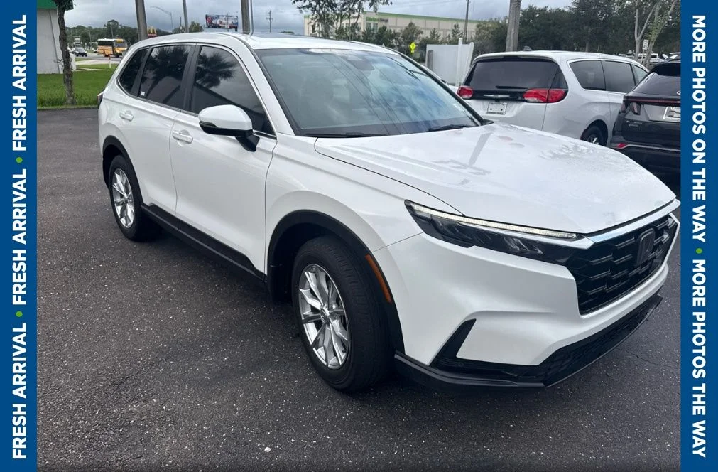 Certified Used 2023 White Honda EX-L image 1