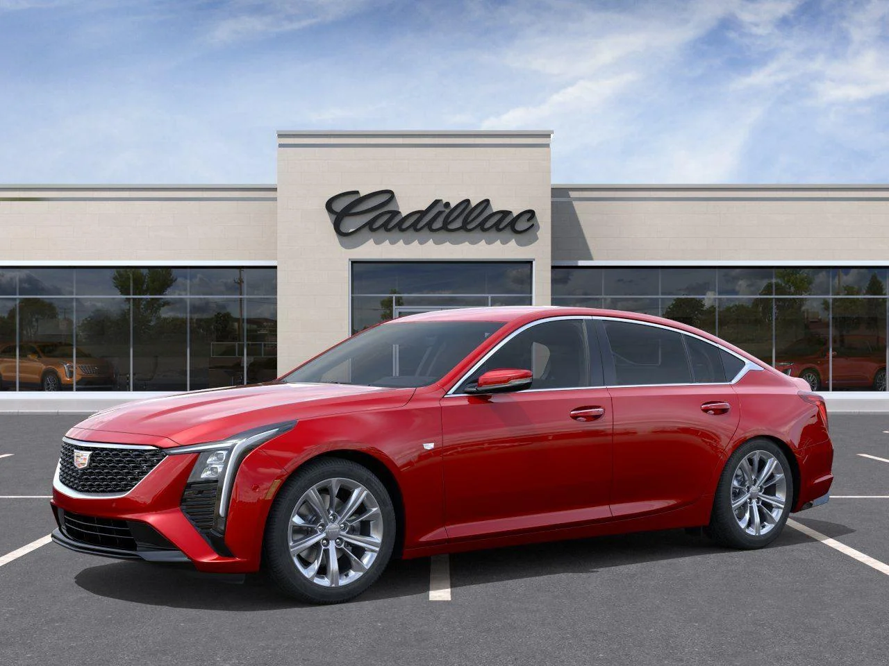 New 2026 Radiant Red Tintcoat Cadillac Premium Luxury image 2