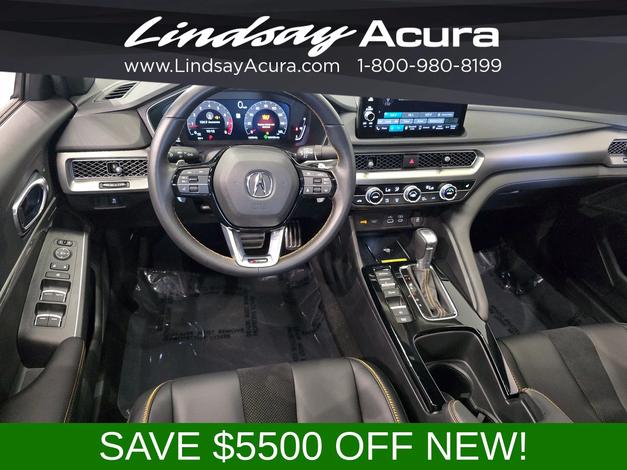 Used 2026 Platinum White Pearl Acura A-Spec Tech Package image 11
