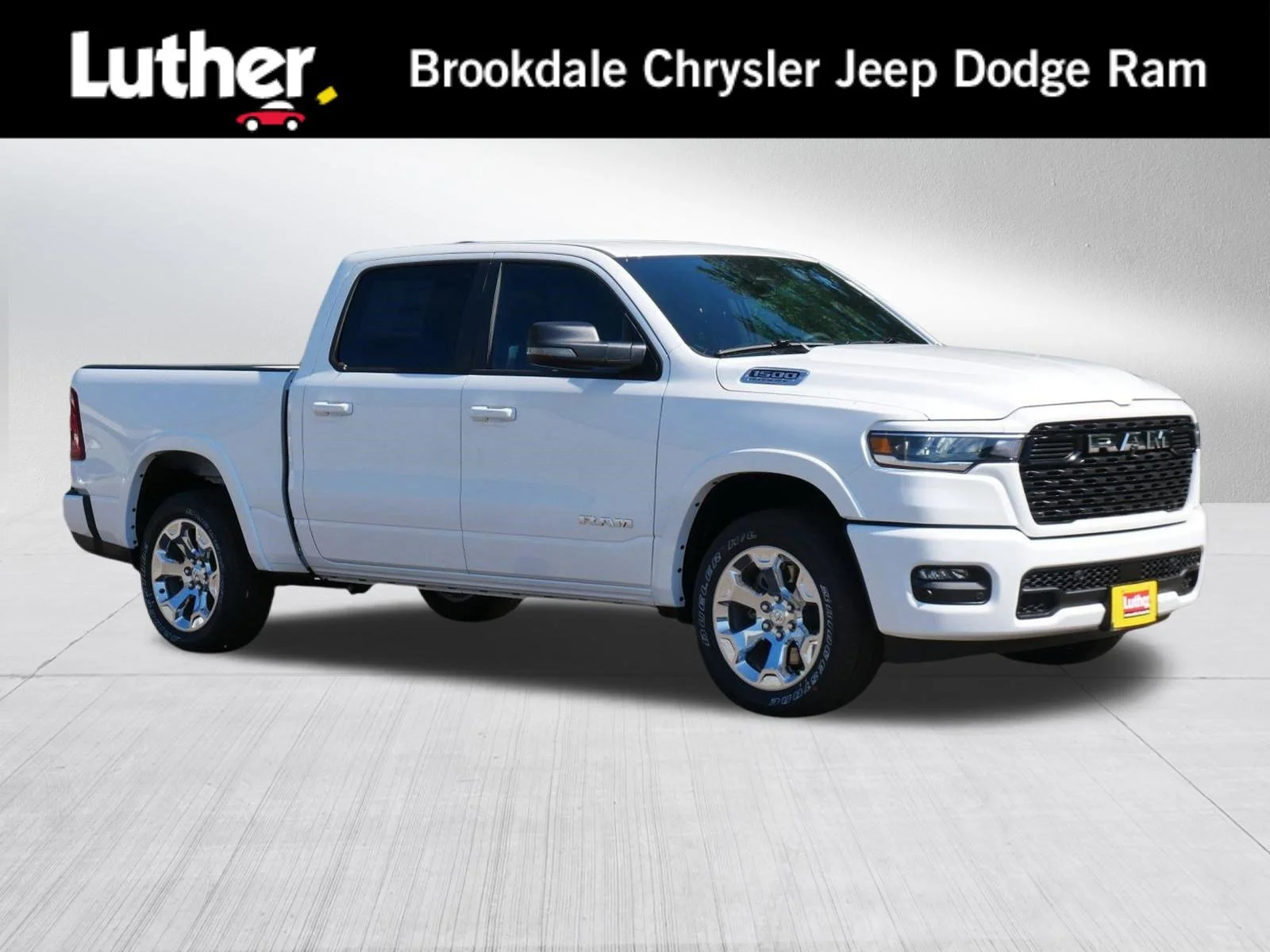 New 2026 Bright White Clear-Coat Exterior Paint RAM Big Horn image 1
