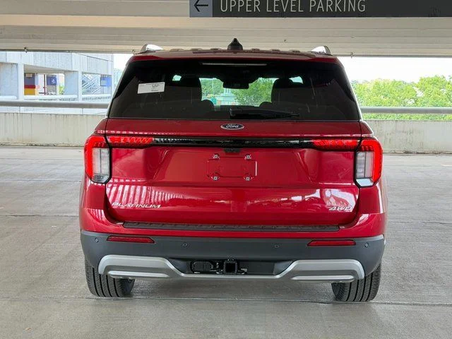 New 2026 Rapid Red Metallic Tinted Clearcoat Ford Platinum image 5