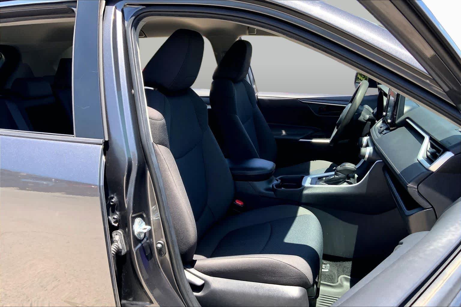 Used 2021 Magnetic Gray Metallic Toyota LE image 9
