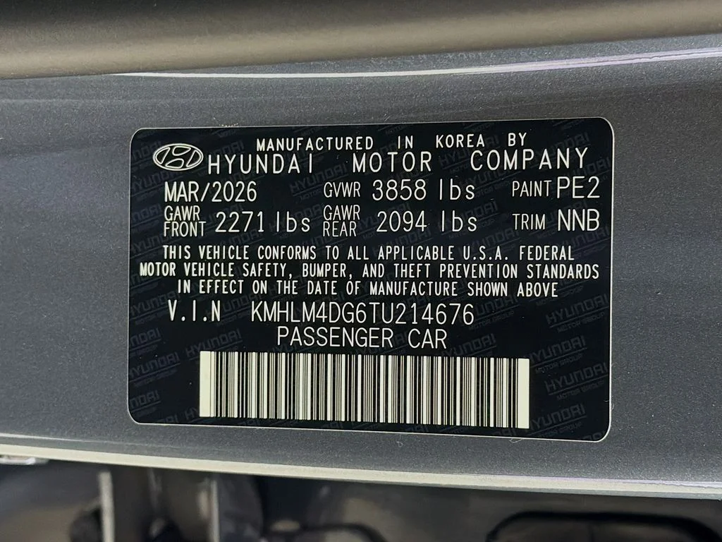 New 2026 Ecotronic Gray Hyundai SEL Sport image 29