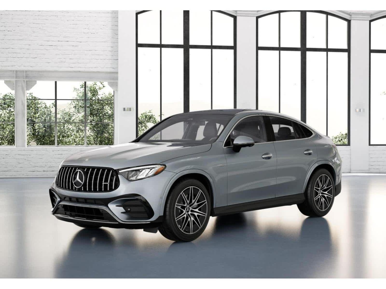 New 2026 Cirrus Silver Metallic Mercedes-Benz AMG® GLC 43 4MATIC Coupe image 38