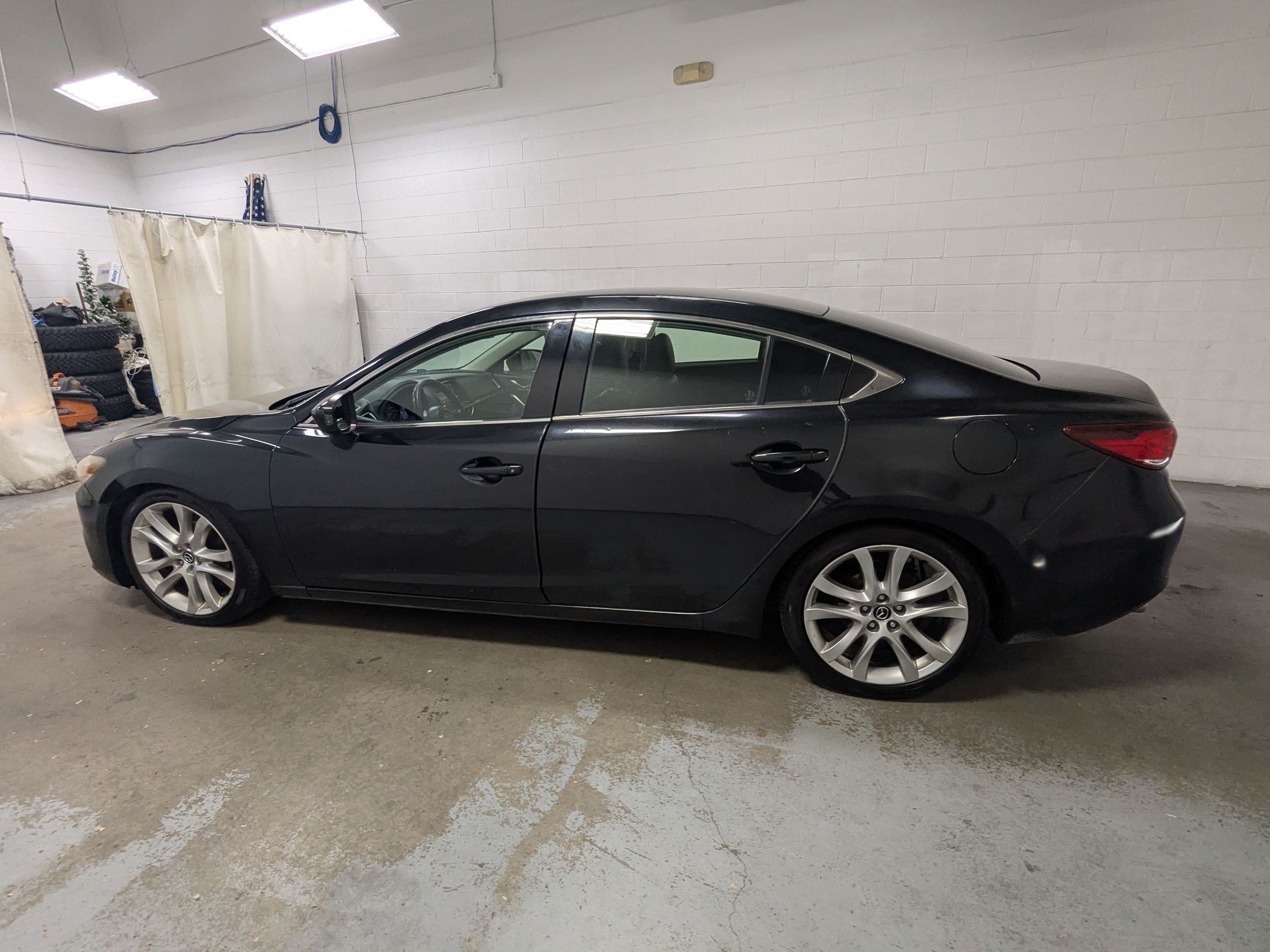 Used 2015 Jet Black Mica Mazda i Touring image 8