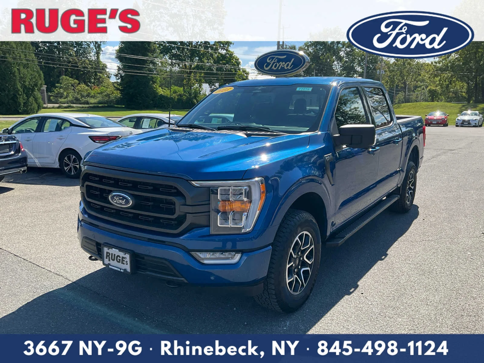 Certified Used 2023 Atlas Blue Ford XLT image 7
