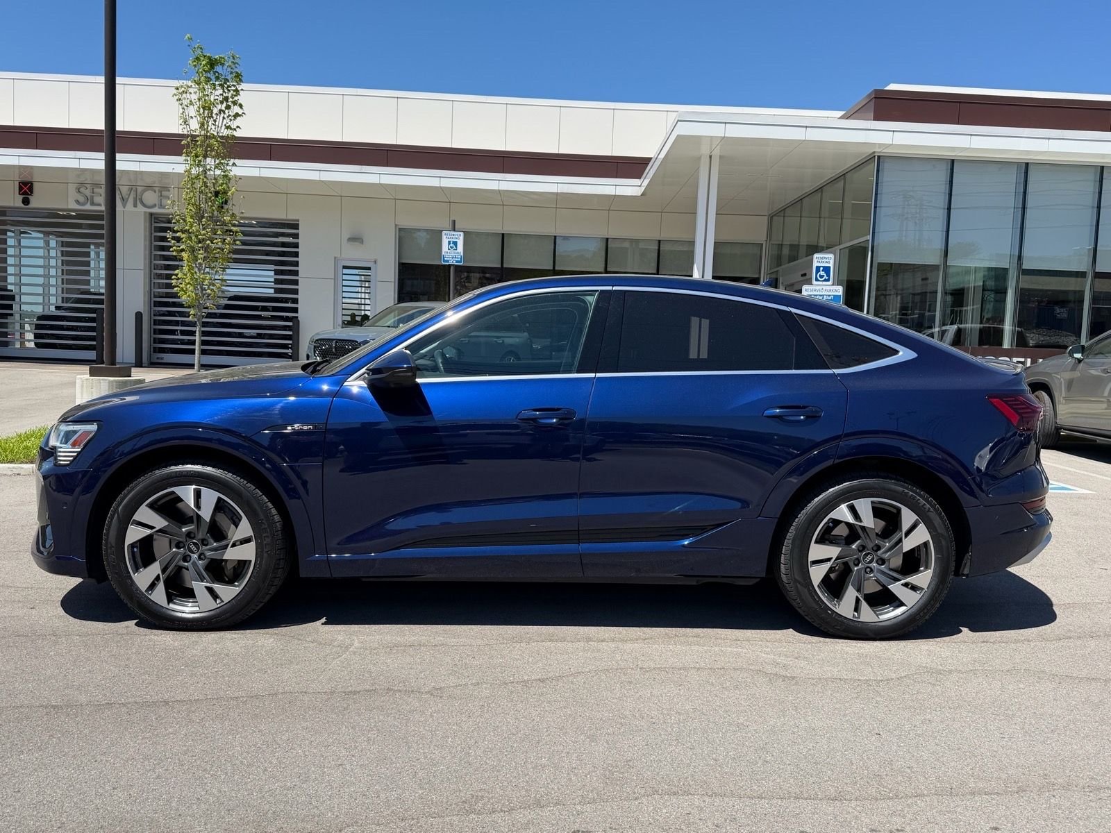 Used 2022 Audi e-tron Sportback Prestige with VIN WA13AAGE7NB025503 for sale in Knoxville, TN