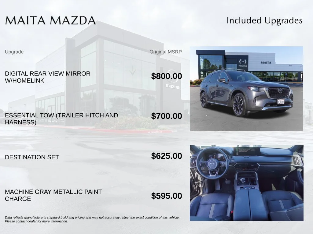 Certified Used 2024 Machine Gray Metallic Mazda Premium Plus image 7