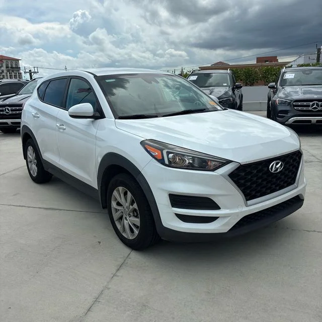 Used 2021 Hyundai Tucson SE with VIN KM8J23A46MU338322 for sale in Doral, FL