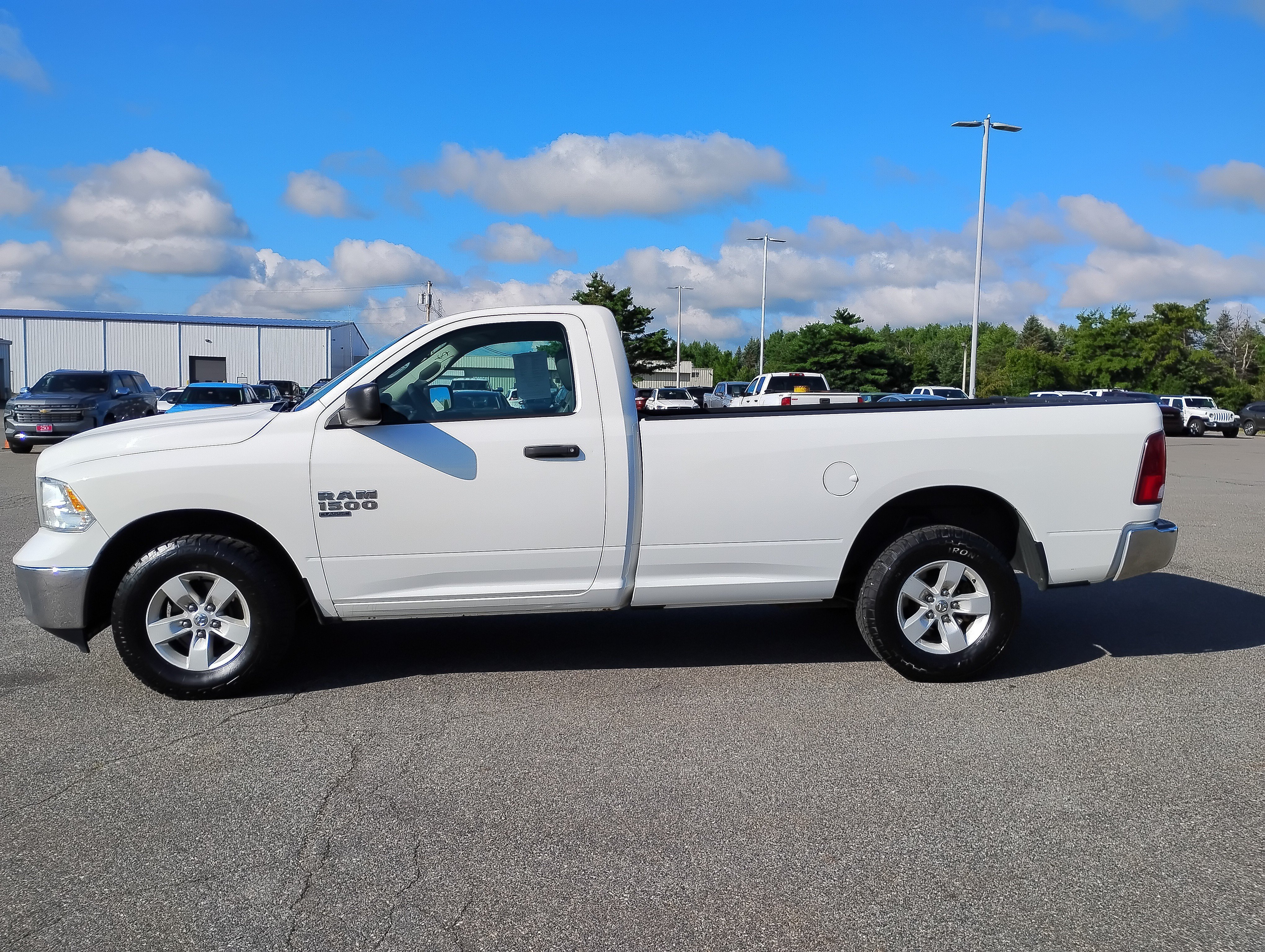 Used 2019 Bright White Clearcoat Ram Tradesman image 4
