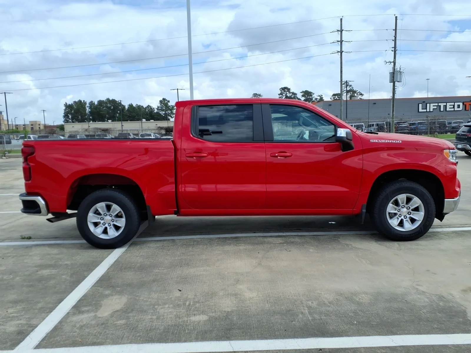 2025 Chevrolet Silverado 1500 LT Red at Robbins Nissan