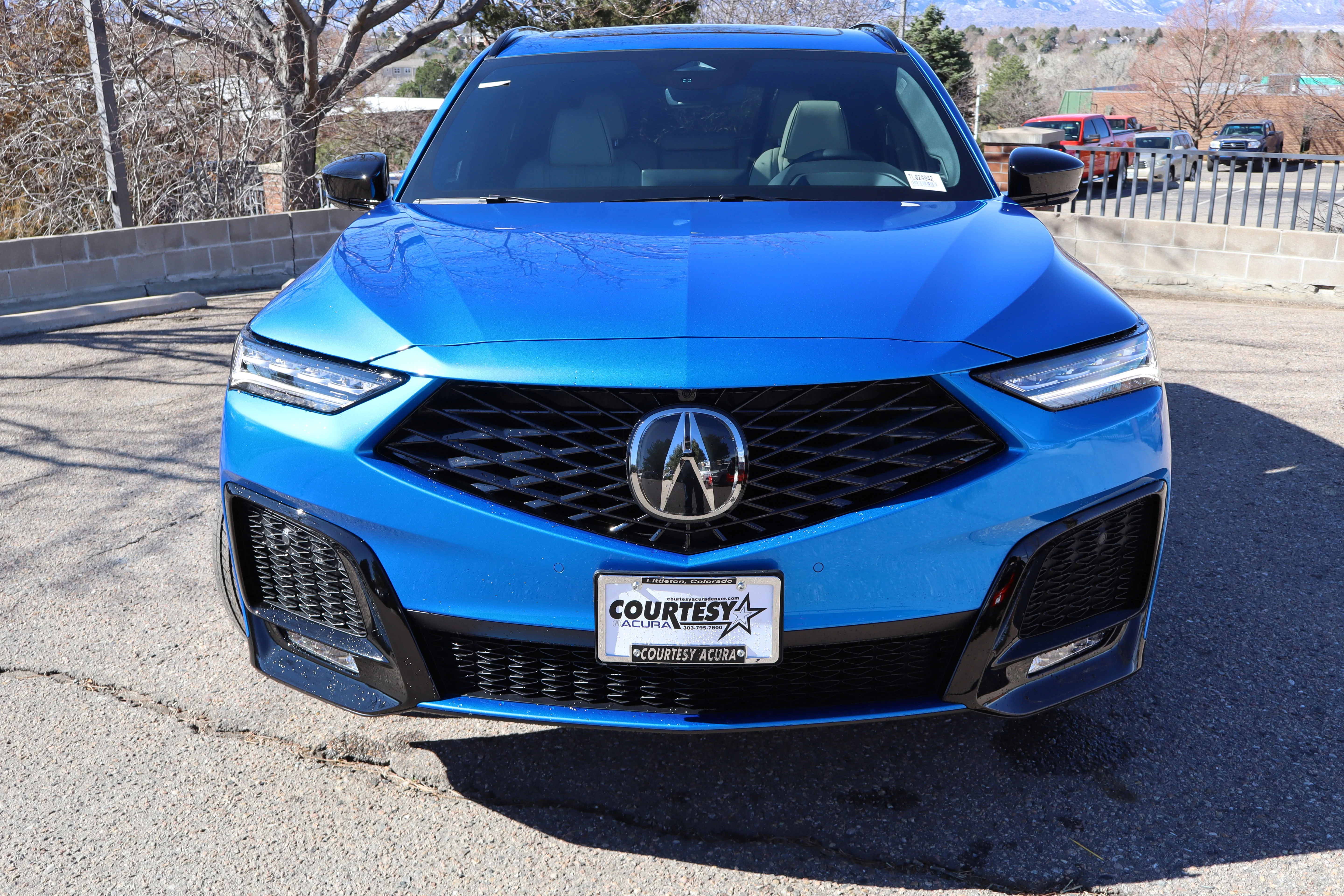 New 2026 Double Apex Blue Pearl Acura w/A-Spec Advance Package image 2