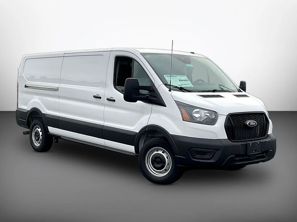New 2025 Oxford White Ford Cargo Van image 1