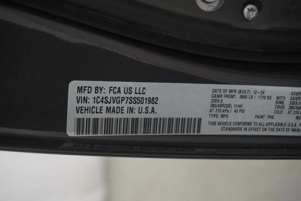 Certified Used 2025 Gray Jeep Series III Obsidian image 58
