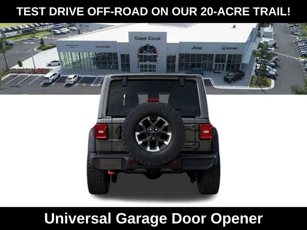 New 2026 Granite Crystal Metallic Clear-Coat Exterior Paint Jeep Rubicon image 8