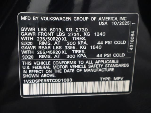 New 2026 Deep Black Pearl Volkswagen Pro image 34