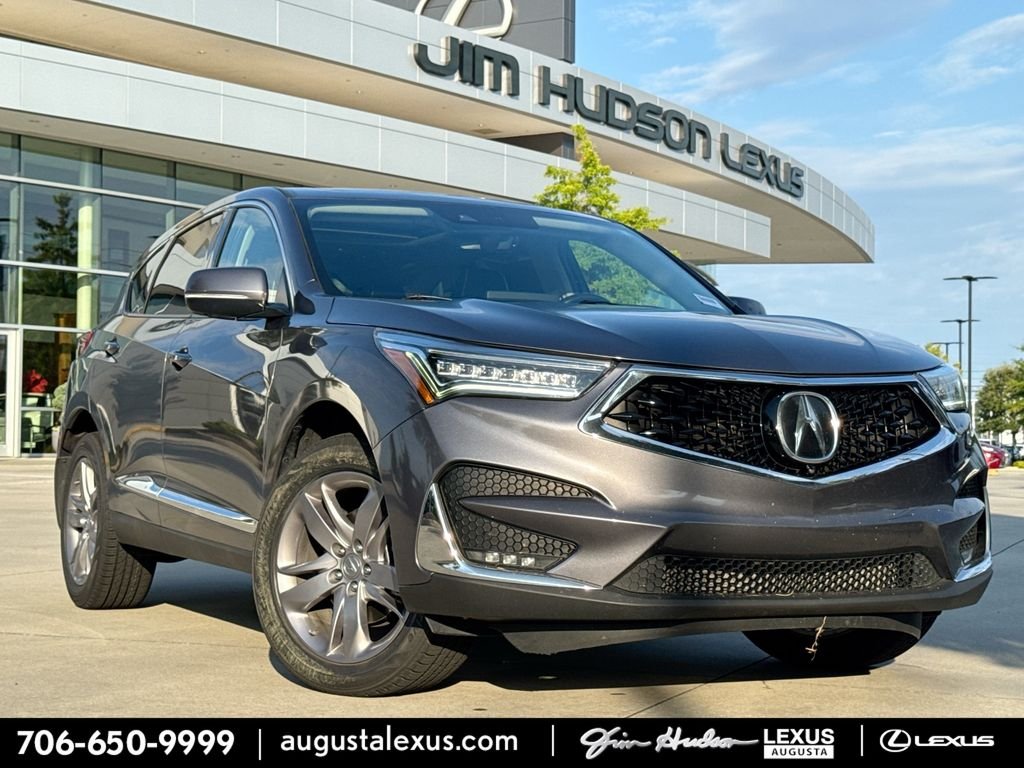 Used 2021 Modern Steel Metallic Acura Advance Package image 1