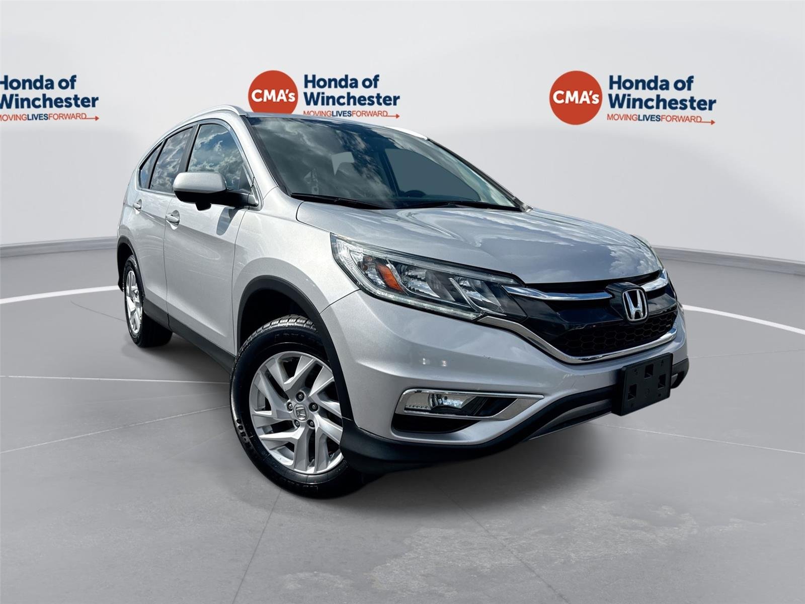 Used 2015 Alabaster Silver Metallic Honda EX-L image 3