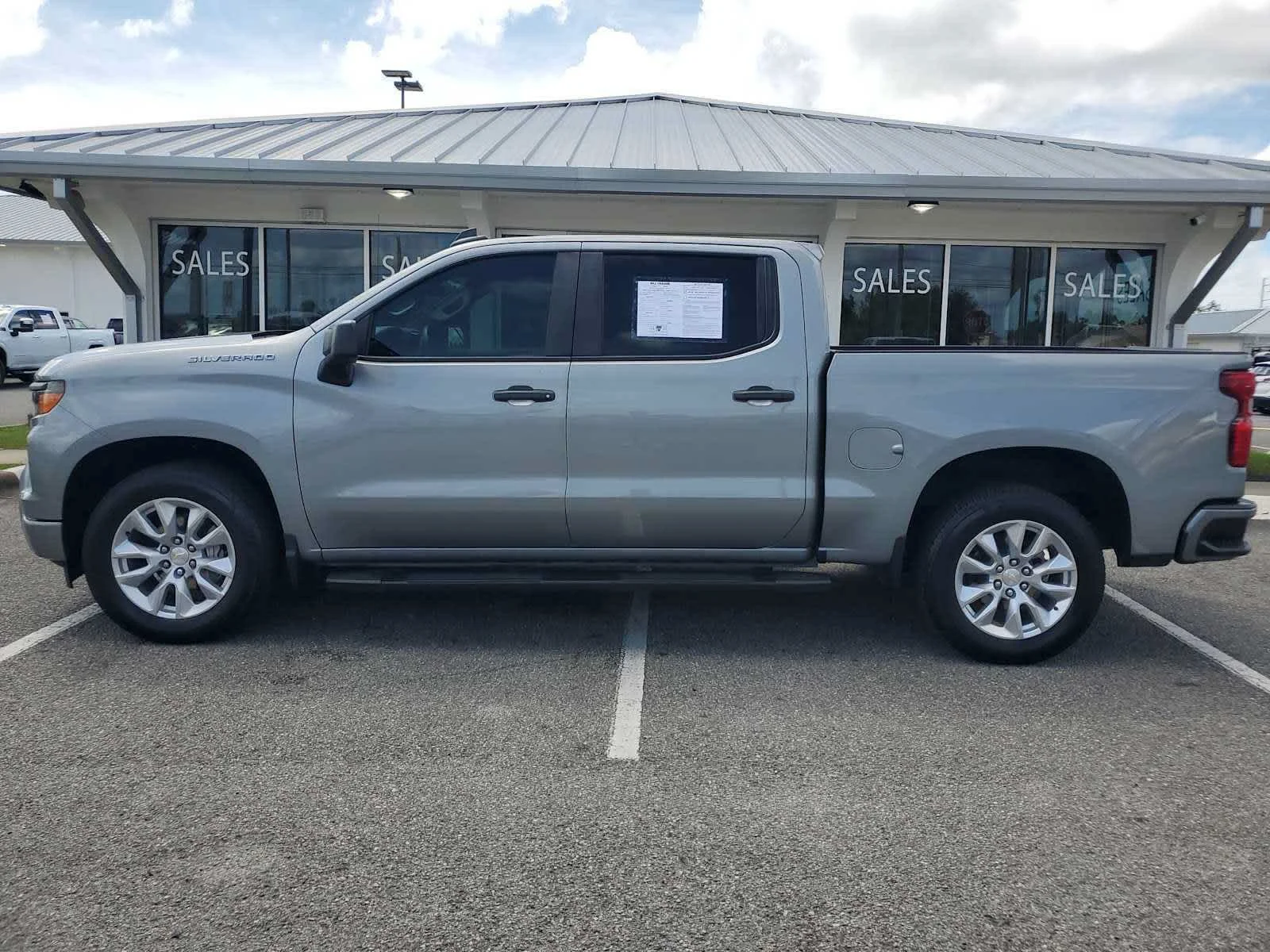 Used 2024 Sterling Gray Metallic Chevrolet Custom image 2