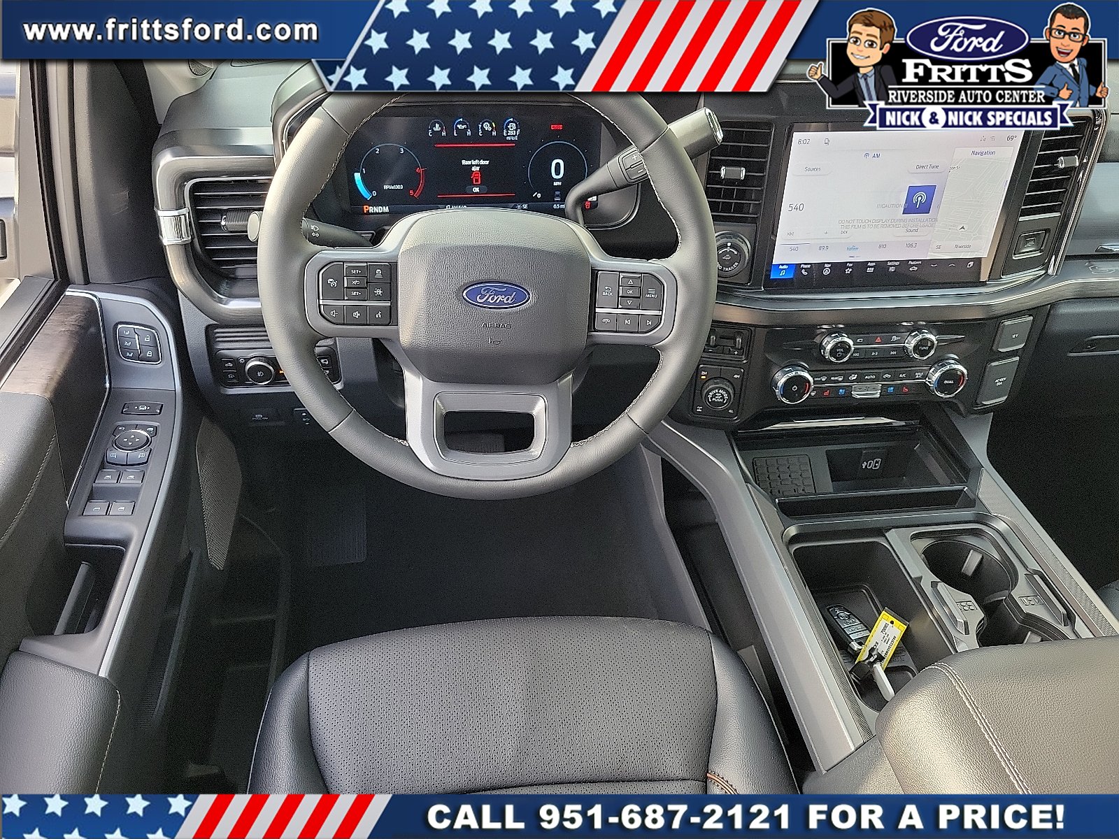 New 2027 Star White Metallic Tri-Coat Ford F-250® Lariat® image 4