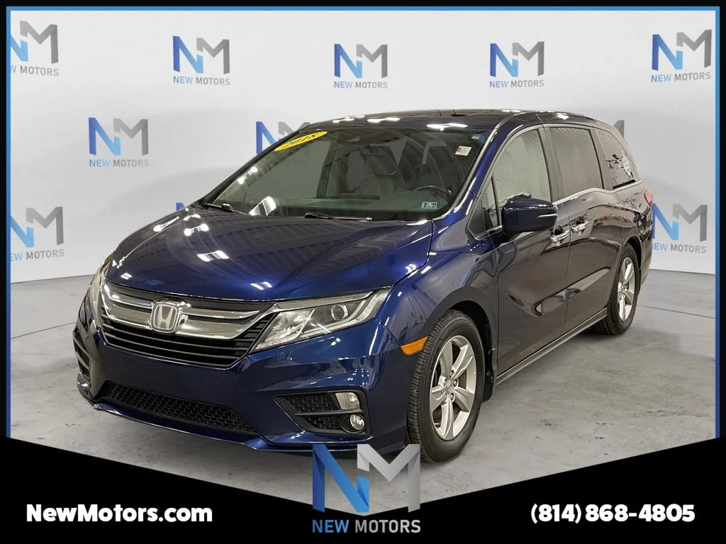 Used 2018 Blue Honda EX-L image 1