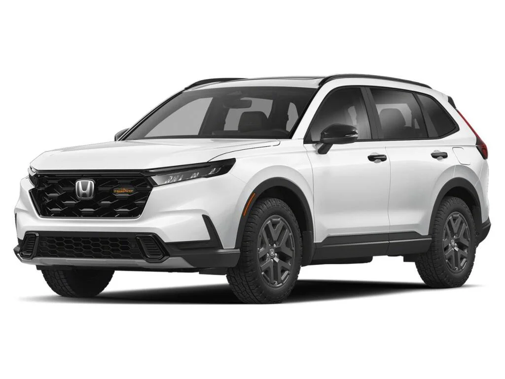 New 2026 Platinum White Pearl Honda TRAILSPORT HYBRID image 1