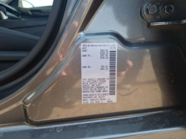 New 2026 Gun Metallic Nissan SV Special Edition image 30