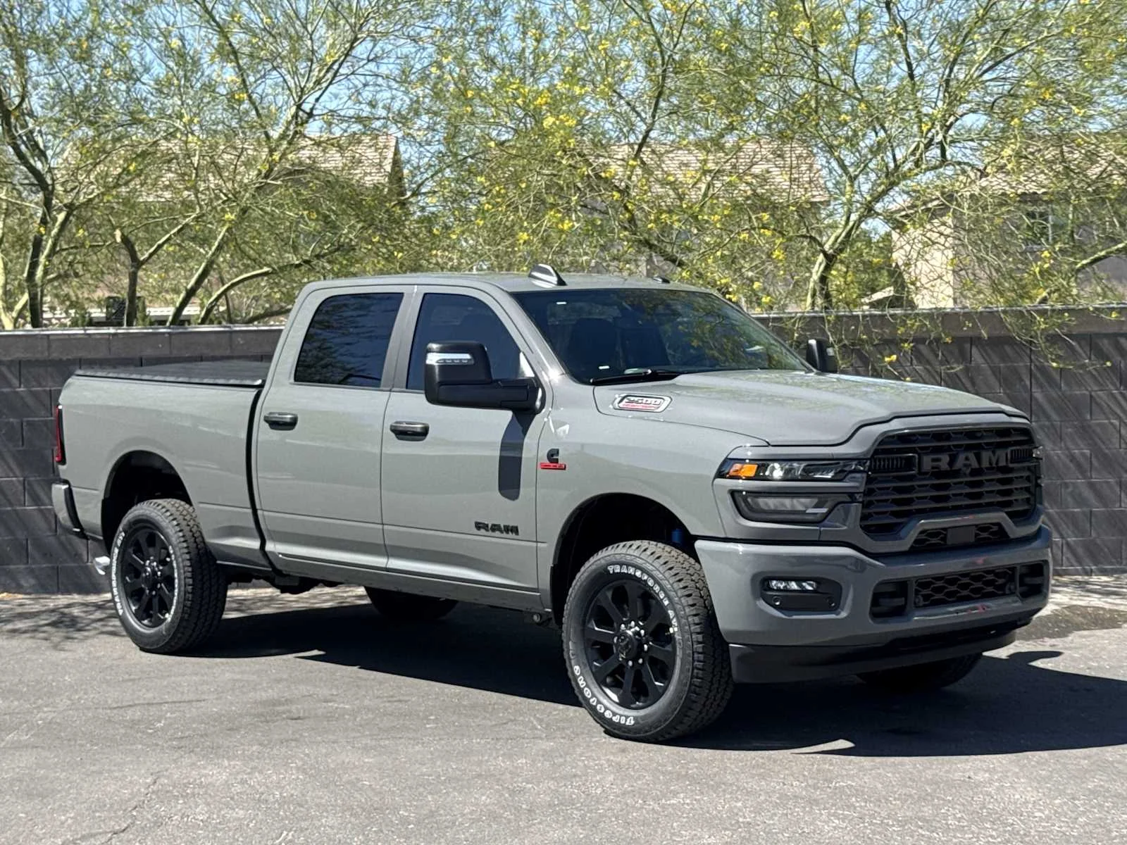New 2026 Ceramic Gray Clear-Coat Exterior Paint RAM Big Horn image 2