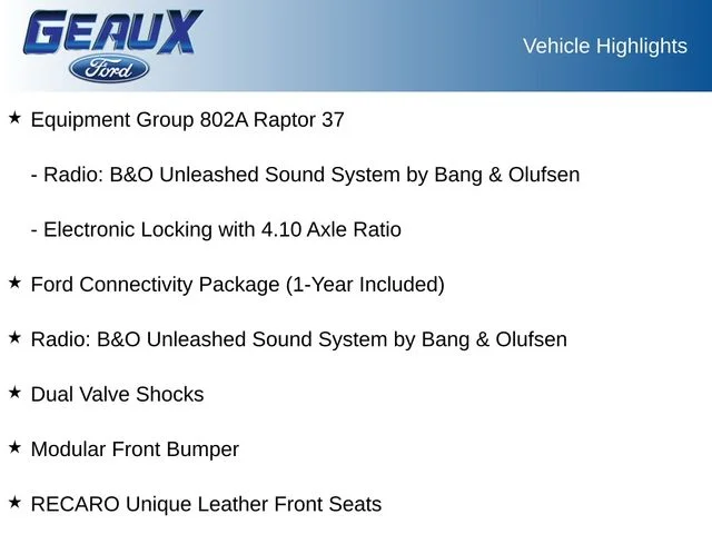 Used 2026 Avalanche Ford Raptor image 17