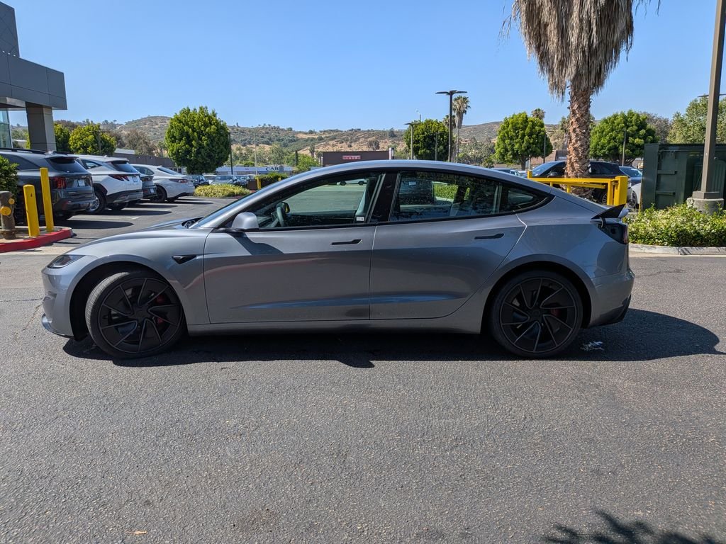 Used 2025 Silver Tesla Performance image 4