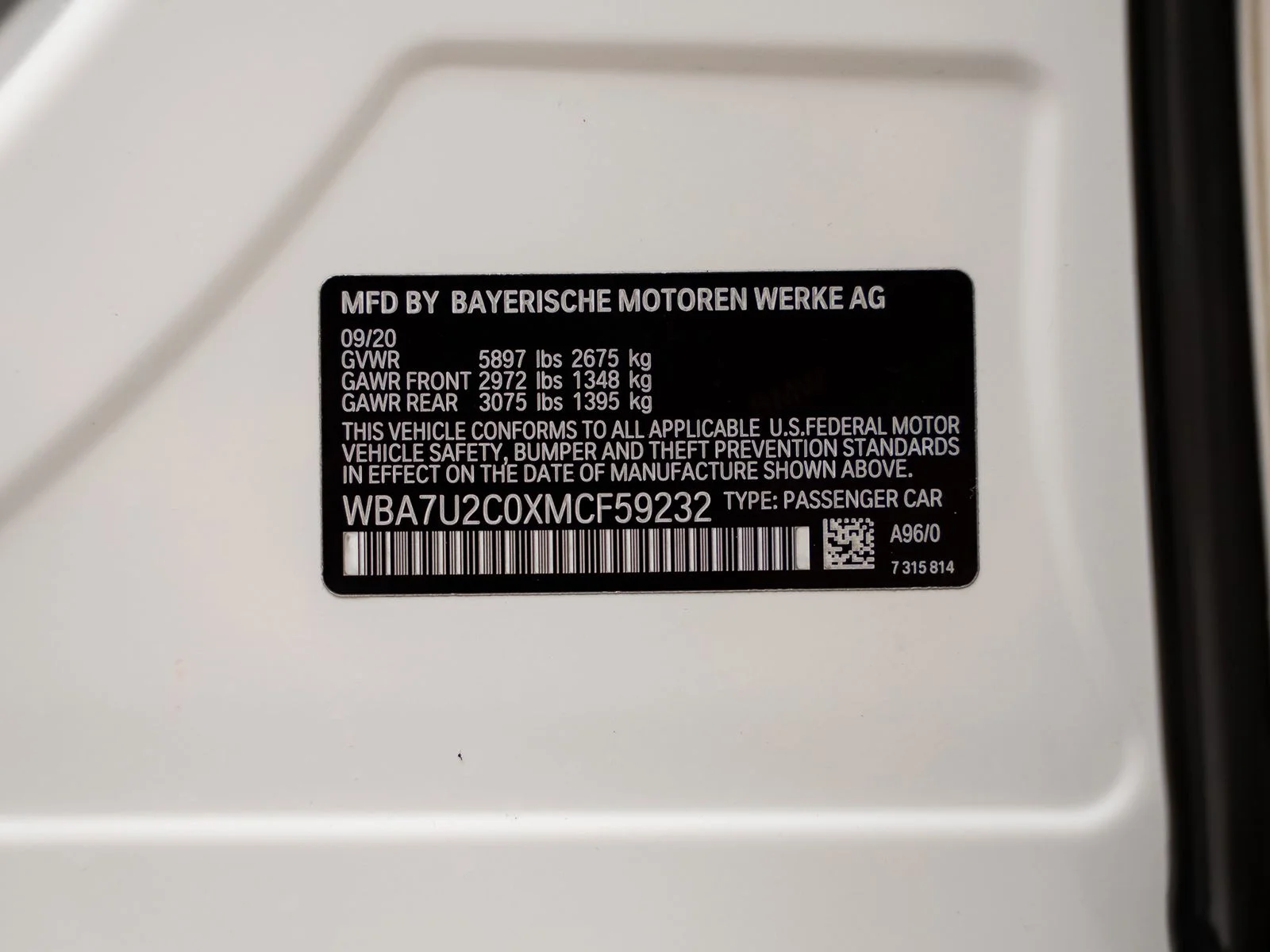 Used 2021 White BMW 750i xDrive image 67