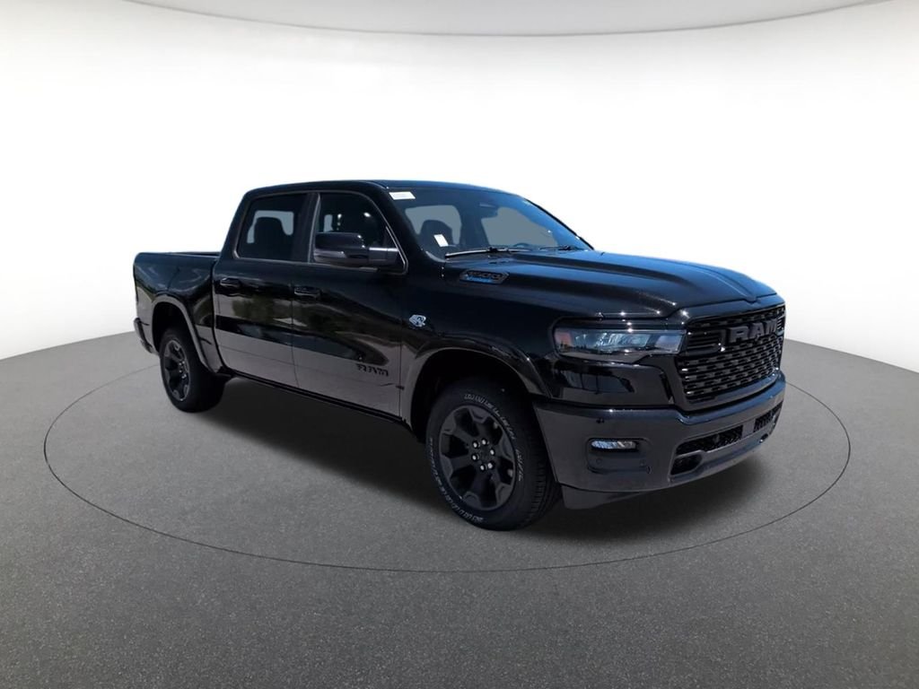 New 2026 Diamond Black Crystal Pearl-Coat Exterior Paint RAM Big Horn image 3