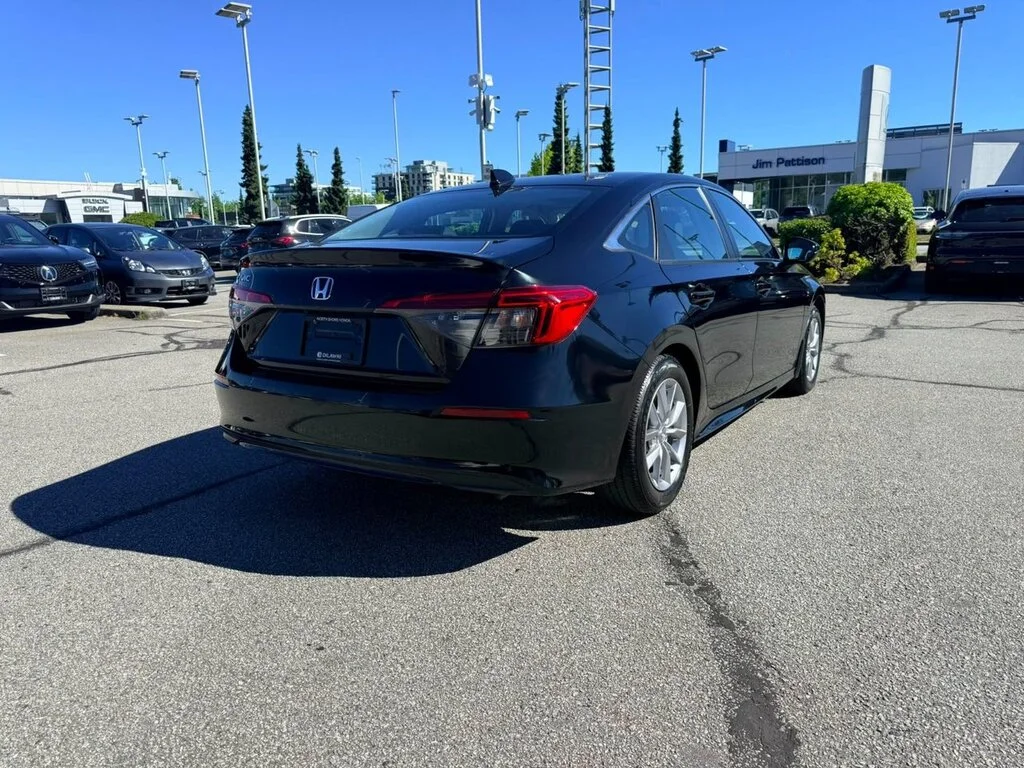 Used 2022 Crystal Black Pearl Honda Sedan EX CVT Certified Pre-Owned   Clean Title   L image 5