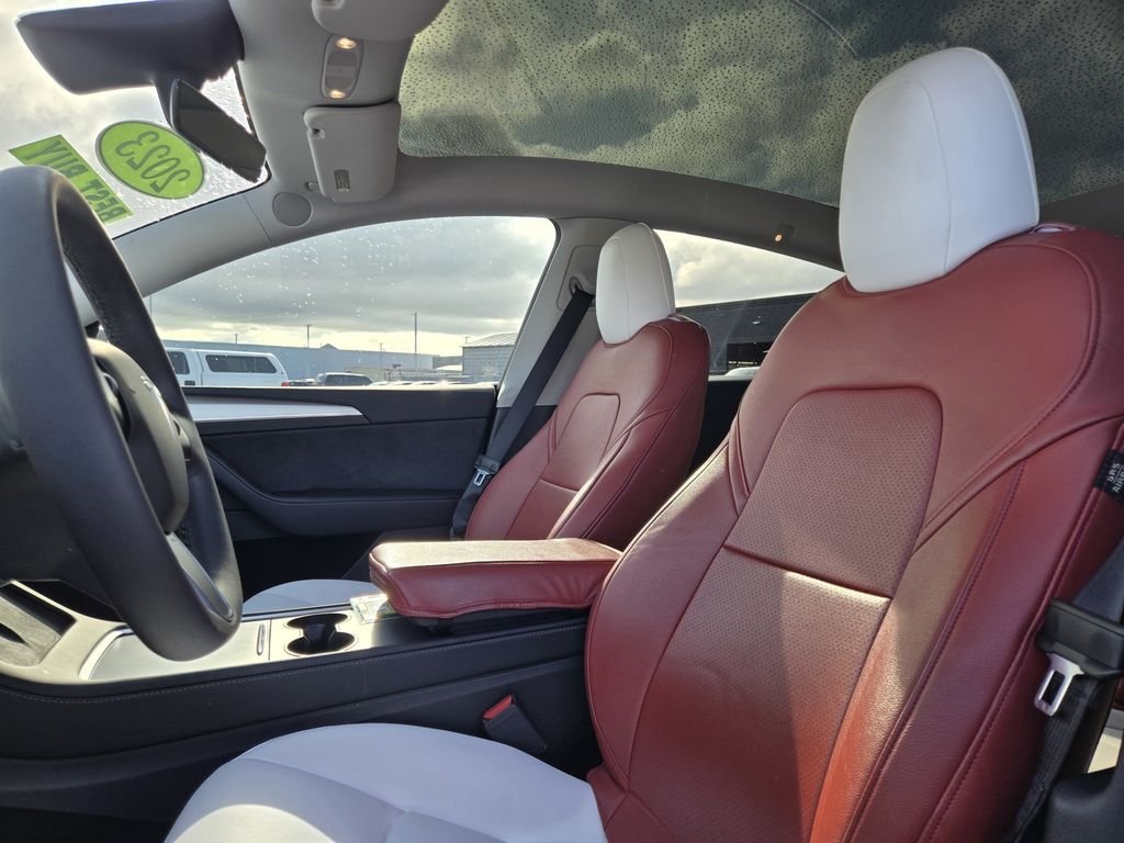 Used 2023 Pearl White Multi-Coat Tesla Long Range image 14