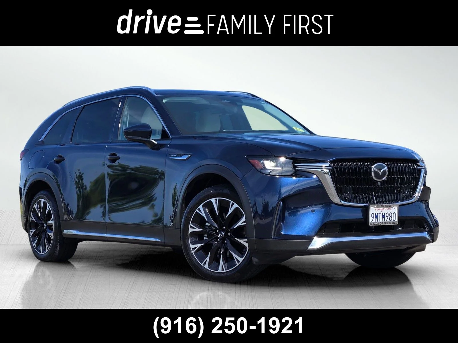 Certified Used 2024 Deep Crystal Blue Mica Mazda Premium Plus image 1