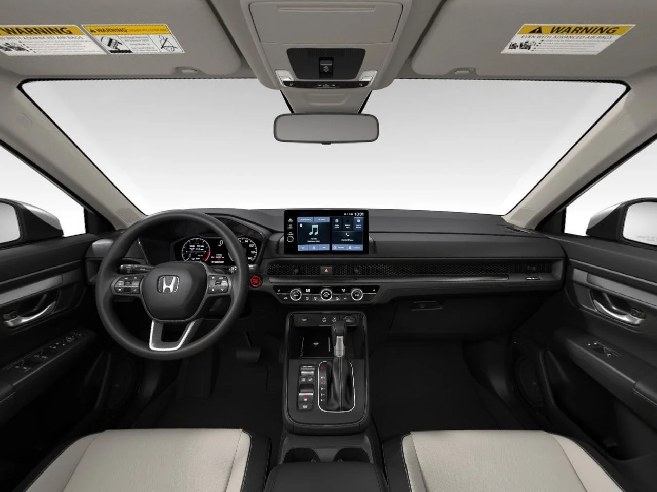 New 2026 Platinum White Pearl Honda 2WD EX image 4