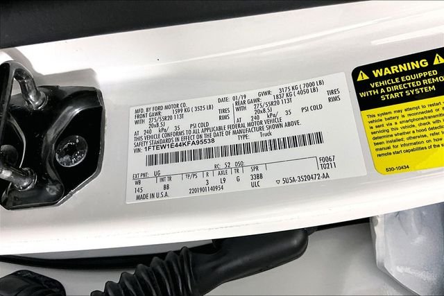 Used 2019 White Ford Platinum image 19