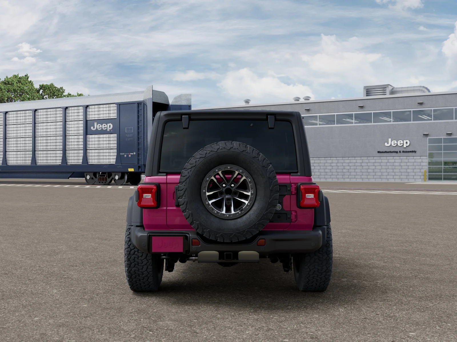 New 2026 Tuscadero Pearl-Coat Exterior Paint Jeep Willys image 7