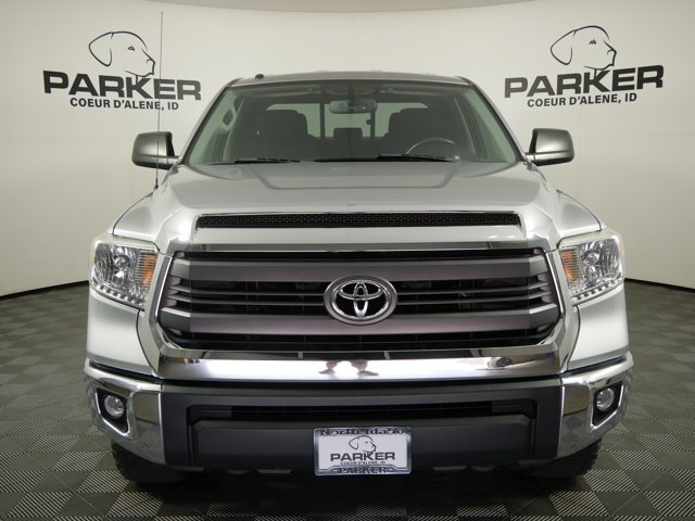 Used 2014 Silver Sky Metallic Toyota Crew Cab SR5 w/ TRD Off-Road Pkg & Upgrade Pkg image 3