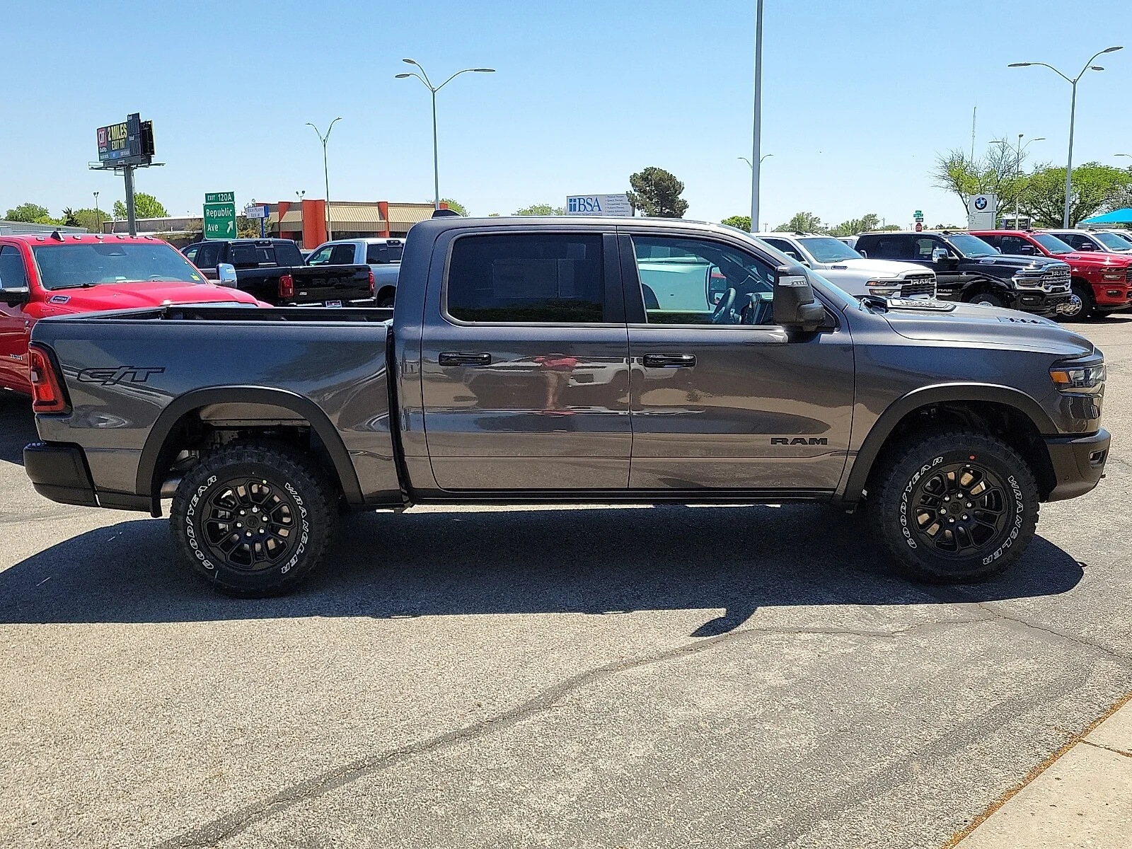 New 2026 Granite Crystal Ram REBEL CREW CAB 4X4 5