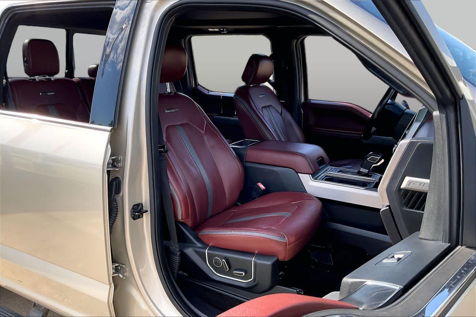 Used 2018 White Gold Ford Platinum image 9