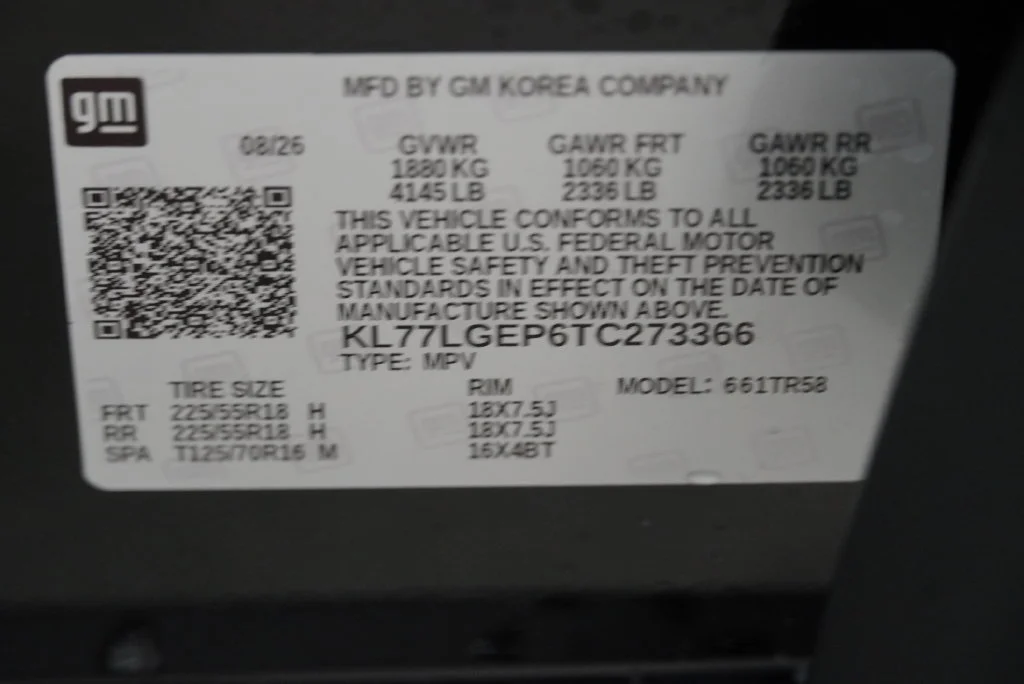 New 2026 Mosaic Black Metallic Chevrolet 1RS image 42