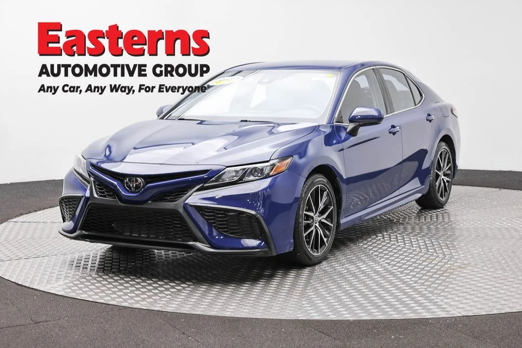 Used 2024 Blue Toyota SE image 1