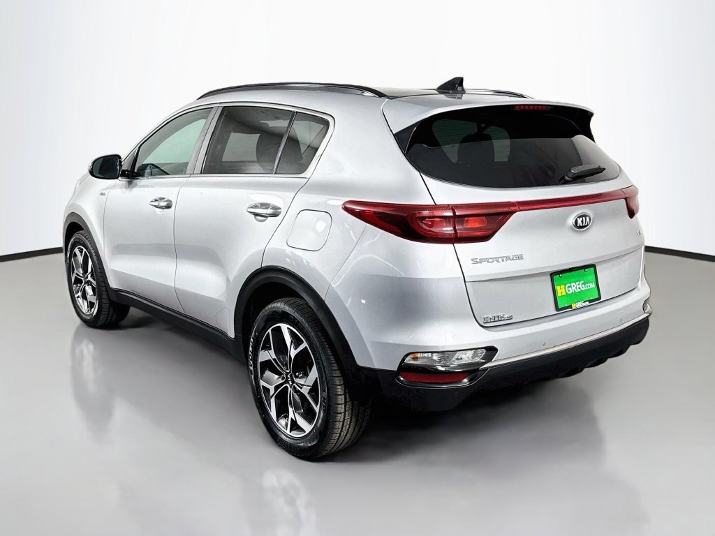 Used 2020 Sparkling Silver Kia EX image 5
